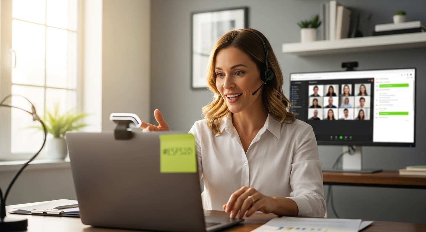 Comment animer un webinaire : captiver et garder votre audience en ligne du début à la fin